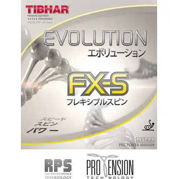Tibhar - Evolution FX-S Barva: Červená, Tloušťka houby: 1,7