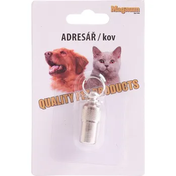 sáček na exkrement Adresář stříbrný 10x24mm