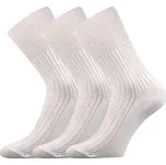 Zdravotní ponožky 3 kusy v balení VoXX Zdrav bílá Velikost: 43-45