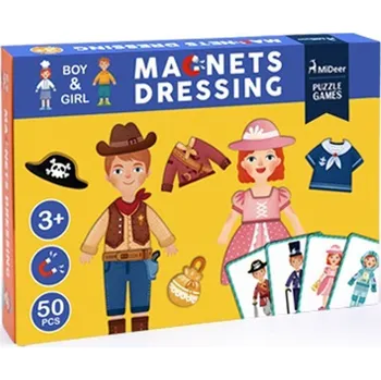 ostatní stavebnice MiDeer Magnetická stavebnice Oblékání