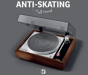 Příslušenství pro gramofon HTP Anti-Skating Test Record testovací deska