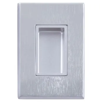 Dveřní kování TUPAI mušle na posuvné dveře,hranatá, malá TUPAI - 2649 OCS