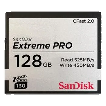 Paměťová karta SanDisk CFAST 2.0 128GB Extreme Pro (525 MB/s VPG130)