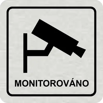 Samolepící etiketa Monitorováno