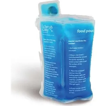 Cestovní ohřívač a ochlazovač dětského jídla Cherub Baby Světle modrá