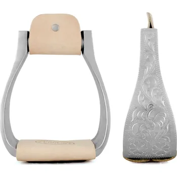 Jezdecké sedlo Třmeny pro westernová sedla LAKOTA ROPING