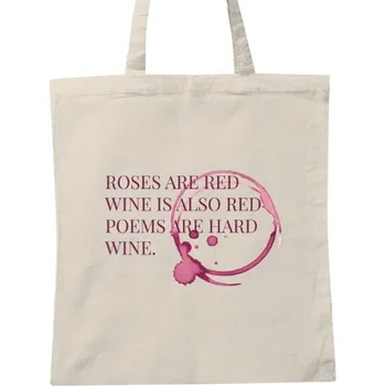 Nákupní taška Nákupní taška unisex s potiskem Roses and wine
