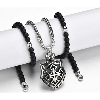 Přívěsek PŘÍVĚSEK Z CHIRURGICKÉ OCELI ---- Viking kříž