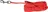 Trixie Prodlužovací vodítko 5 mm 15 m, červené