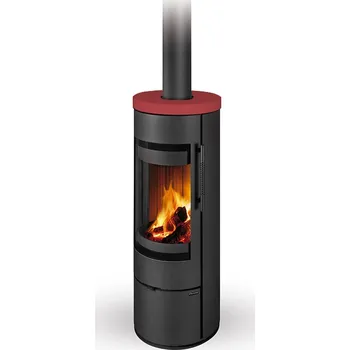 Krbová kamna ROMOTOP LUANCO N 01 keramika cherry 75705 - otáčivé topeniště