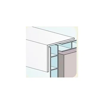 Obklad Dokončovací profil OTTOPAN - Univerzální A110 - Krémová (DECA110PA) HOPA