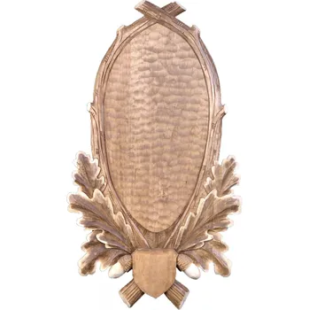 Obraz Dřevo Novák podložka pod trofej řezbovaná, Jelen č. 210 Barva: černá,