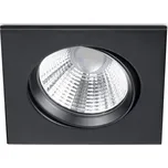 Trio Leuchten 650410132 PAMIR - LED podhledové stmívatelné svítidlo 8,5 x 8,5cm, 5,5W, 3000K, IP23, černá (Zápustné svítidlo do sádrokartonu )