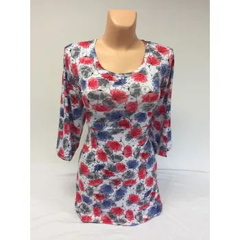 Dámská tunika Halenka SOLKA, Barva -, Velikost XXXL56, Materiál 96% Viskoza 4% Lycra