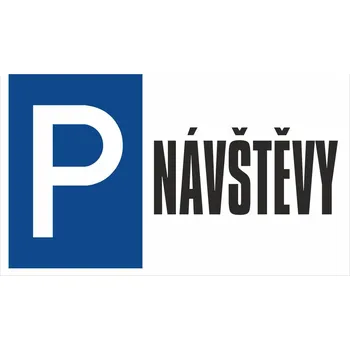 Parkoviště 3 - Návštěvy UV tisk plast 3mm 300x200 mm