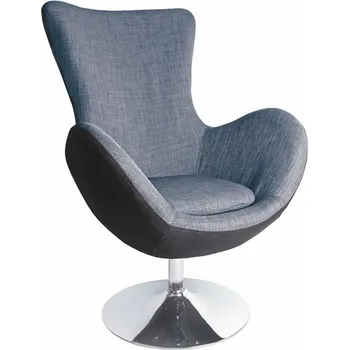 Křeslo Halmar Butterfly šedé