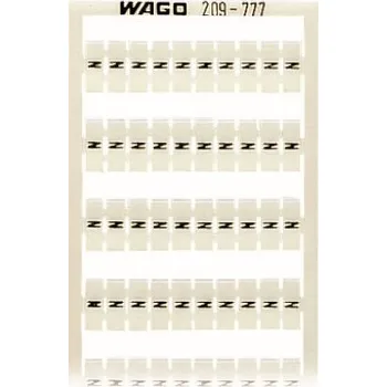 modulární přístroj a rozvaděč WAGO Štítek WSB s potiskem N 1ks = 100 štítků 209-777