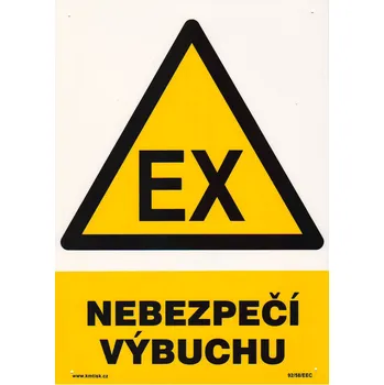 Nebezpečí výbuchu - EX