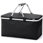 Nákupní termo košík do auta a piknik (Pikniková termo taška košík skládací)