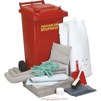 Sorbent SOMAX HAVARIJNÍ SOUPRAVA MOBILNÍ 120 l