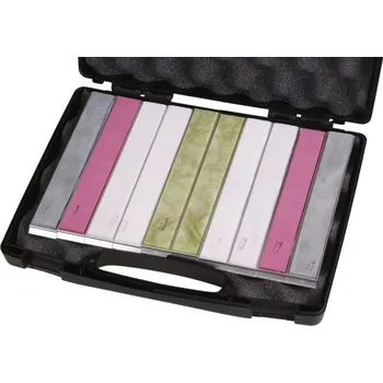 KMFS COMPETITION KIT RIVAL (Sada 5 párů ostřících platforem pro oboustranné broušení na KMFS RIVAL. Zrnitost 1500, 3000, 6000, 8000 a 10000)