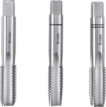 Závitořezný nástroj Yato Závitník M6 sada 3 ks