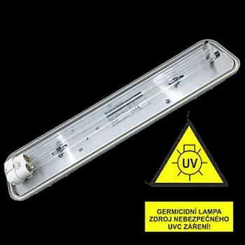 Zářivkové svítidlo VICTORIA IP20 GERMICID UVC 254 nm 1x36W (kompletní zářič UVC)