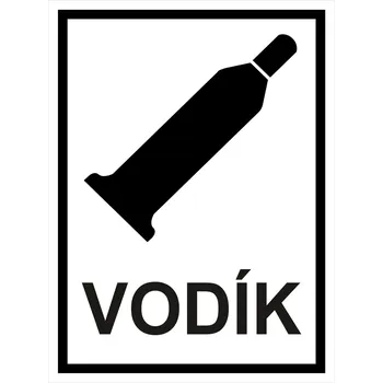 VODÍK UV tisk plast 3mm 150x200 mm