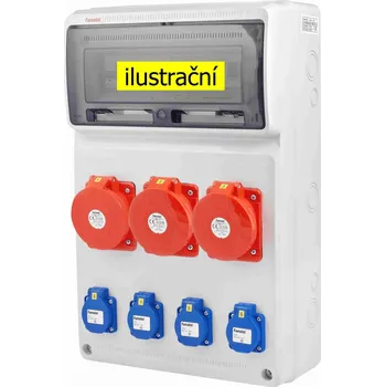 modulární přístroj a rozvaděč FAMATEL Skříň ZSF40201000.1 /3952 zásuvková IP44 V650
