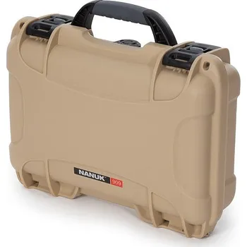 NANUK - Odolný kufr model 909 na zbraně typu CZ P10S - CZ P10F - pískový