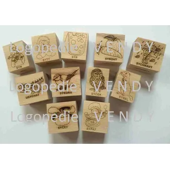 Dětské razítko L.V. Vyjmenovaná slova po S - sada razítek