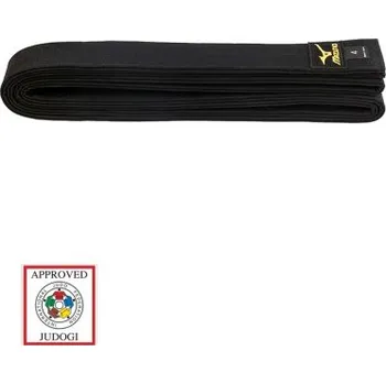 Pásek na kimono MIZUNO ČERNÝ PÁSEK KURO IJF NA KIMONO - vyrobeno v Japonsku Délka: 355