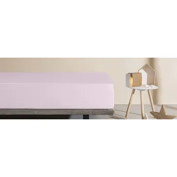 Chránič matrace Velfont Respira matracový chránič - bledě růžová na matraci: 140 x 200 cm