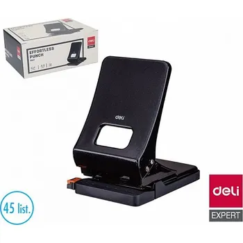 LUMA Děrovačka "BEZ NÁMAHY" DELI E0143 černá 45l