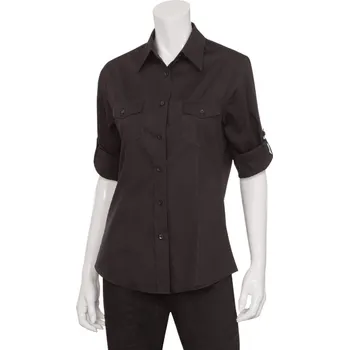 Gastro oděv Dámská číšnická košile Chef Works - 2 barvy šedá,XL WPDS-Gr-XL