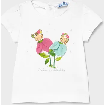 Dívčí tričko Mayoral dívčí triko s krátkým rukávem 1079 - 057 Velikost: 68