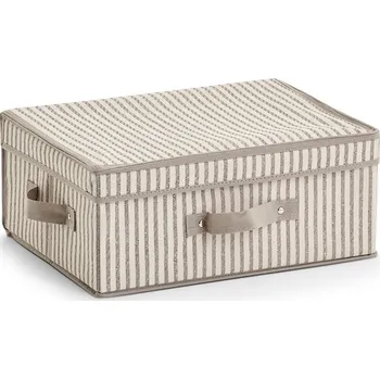 Úložný box Skládací krabice, skládací kontejner s víkem - 38 x 29 x 16,5 cm, ZELLER