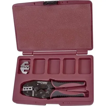 Ruční nářadí KRAFTWERKTOOLS BEST OF KW: Kleště konektorovací ráčnové s čelistmi 3291-01/02