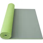 Jóga podložka Yoga Mat Dvouvrstvá 6 mm YATE zelená/šedá