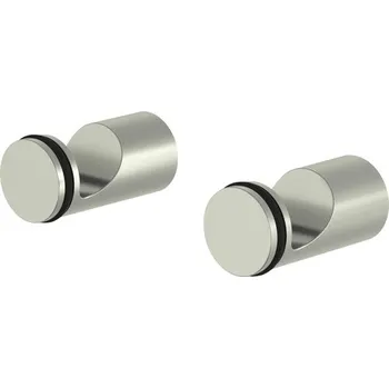 Věšák Háčky 2ks, kulaté nikl matný Soulution