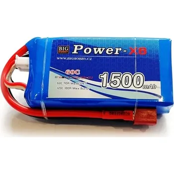 Li-pol baterie 1500 mAh 3S 60C (120C) Power X6