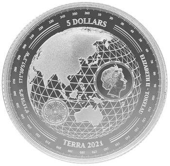 Pressburg Mint Stříbrná mince Terra 2021 1 oz
