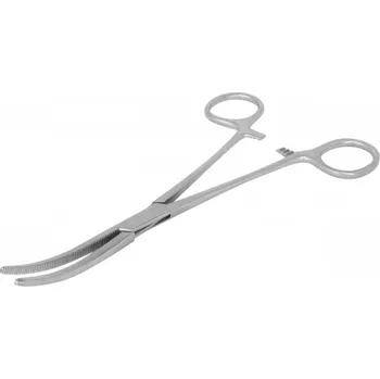 Pean zahnutý, délky 18 cm