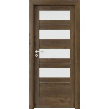 Interiérové dveře PORTADOORS bezfalcové dveře PORTA VERTE HOME model C.4 intarsie