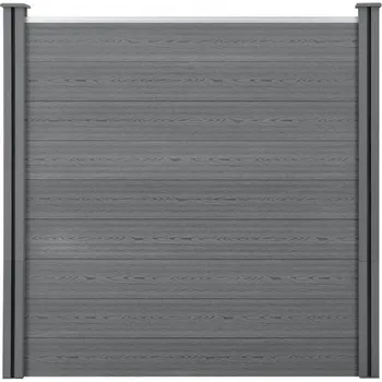 Plot Max WPC 188 x 186 cm šedý 2 sloupky