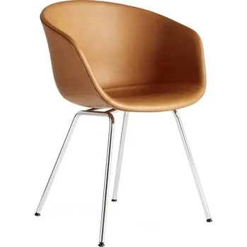 Jídelní židle HAY Židle AAC 27 Chromed Steel, Sense Cognac