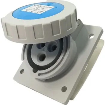 Elektrická zásuvka Průmyslová zásuvka vestavná IEG 3232 230V, IP67, 32A, 3-pól šikmá (SEZ IEG 3232)