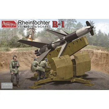 Plastikový model Amusing Hobby 1/35 FlaRak Rheintochter R1