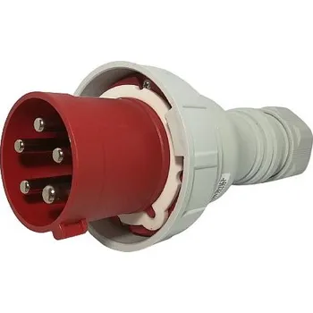 Elektrická zásuvka Průmyslová vidlice IVGN 6353 400V, IP67, 63A, 5-pól (SEZ IVGN 6353)