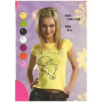 Chlapecké tričko Dívčí tričko 505-T&J, krátký rukáv, vel. 146, 152, 158